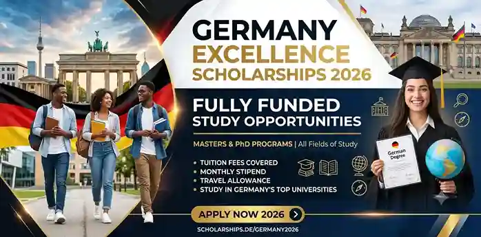 Germany Excellence Scholarships 2026 (Fully Funded Study Opportunities)