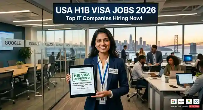 USA H1B Visa Jobs 2026 (Top IT Companies Hiring Now)